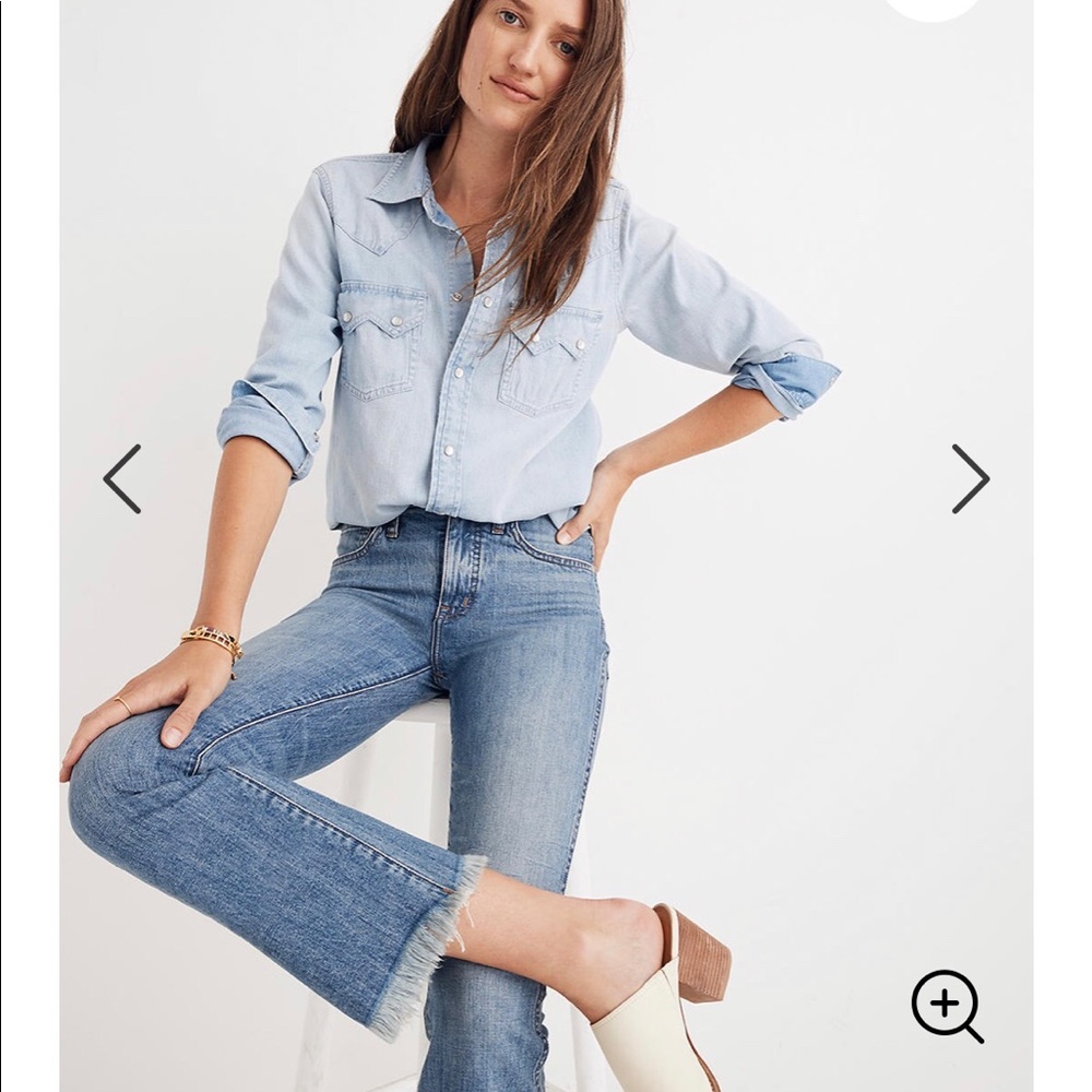 Madewell Cali Demi Boot Jean 26T